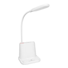 Load image into Gallery viewer, Touch Dimmable LED Desk Lamp 10W Wireless Charging/USB Charging Table Light for Children Kids Reading Study Bedside Bedroom Decorative Table Lamp Cute Study Lamps for Bedroom Décor