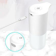 Load image into Gallery viewer, Touchless Automatic Soap Dispenser USB Charging Smart Foam Machine Infrared Sensor Foam Soap Dispenser Hand Sanitizer Touchless Soap Dispenser Soap Dispenser Automatic USB Rechargeable Foaming Soap Dispenser For Kitchen Bathroom White