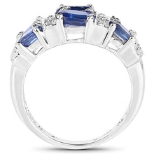 Load image into Gallery viewer, 2.44 Carat Genuine Kyanite .925 Sterling Silver Ring
