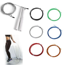 Load image into Gallery viewer, Training Replaceable Steel Wire Cable Speed Jump Ropes Spare Rope Cable For Speed Jump Rope Stainless Steel Wire With Polymer Coating For High Speed Jump Ropes 3m