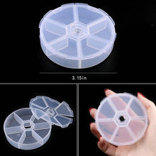Load image into Gallery viewer, Transparent Plastic Storage Jewelry Box Compartment Adjustable Container For Beads Earring Box For Jewelry Rectangle Box Case Storage Container for Jewelry Beads Earring