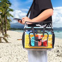 Load image into Gallery viewer, Transparent See Through Clear Tote Bag