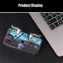 Load image into Gallery viewer, Transparent Simple Joystick Shooting Key Button Trigger Controller Gamepad Gaming Controller Compatible With Smartphones Mobile
