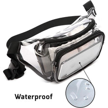 Load image into Gallery viewer, Transparent Waterproof Waist Bag