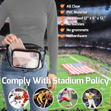 Load image into Gallery viewer, Transparent Waterproof Waist Bag