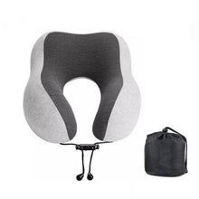Load image into Gallery viewer, Travel Pillow and Multifunctional Scarf Travel Neck Pillow Soft Scarf Pillow Support Pillow Multifunctional Scarf For Airplane Home Or Office Nap Slow Rebound Space Outdoor Pillow Solid Neckline Cervical Healthcare Muffler Pillows