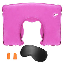 Load image into Gallery viewer, Travel Pillow Inflatable U Shape Neck Pillow