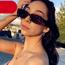 Load image into Gallery viewer, Trendy Rectangle Sunglasses for Women Narrow Square Frame Rectangle Sunglasses For Women New Luxury Glasses For Women/Men New Retro Style Sun Glasses for Men