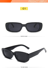 Load image into Gallery viewer, Trendy Rectangle Sunglasses for Women Narrow Square Frame Rectangle Sunglasses For Women New Luxury Glasses For Women/Men New Retro Style Sun Glasses for Men