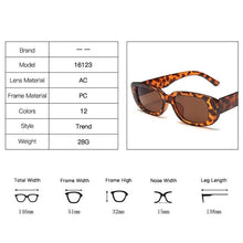 Load image into Gallery viewer, Trendy Rectangle Sunglasses for Women Narrow Square Frame Rectangle Sunglasses For Women New Luxury Glasses For Women/Men New Retro Style Sun Glasses for Men