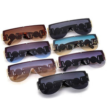 Load image into Gallery viewer, Trendy Sunglasses For Women Stylish Fashionable Shield Sunglasses For Women & Men New Luxury Gradients & Classic Lens For Women & Men New Square Shape Women's Round Sunglasses