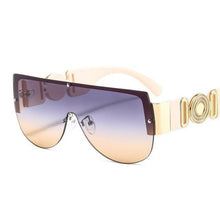 Load image into Gallery viewer, Trendy Sunglasses For Women Stylish Fashionable Shield Sunglasses For Women & Men New Luxury Gradients & Classic Lens For Women & Men New Square Shape Women's Round Sunglasses