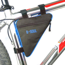 Load image into Gallery viewer, Triangle Bicycle Bag Road Bike Front Top Tube Frame Bag Bicycle Accessories Waterproof Durable Bike Bag Cycling Storage Bag Bike Storage Bag Triangle Bike Bag For Road Bike Top Tube Bike Frame Bag Pocket