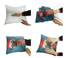 Load image into Gallery viewer, Tropical Plants Palm Leaf Pillow Cover Green Leaves Cushion Covers Flower Decorative Pillow Sofa Decorative Throw Pillow Covers Tropical Green Leaves Floor Pillow Cover for Couch Cushion Cover Plant Monstera Leaf 45x45cm