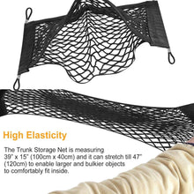 Load image into Gallery viewer, Trunk Cargo Net Stretchable Universal