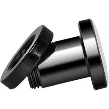 Load image into Gallery viewer, Blue Grenade Black Anodized Screw Fit Plug Set 2G