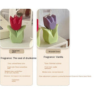 Load image into Gallery viewer, Tulip Candle Aroma Decoration Wedding Souvenir Birthday Gift Decoration Candles Handmade Delicate Tulip Flower Shape Candle Perfect for Birthday Party Wedding Spa Home Decor
