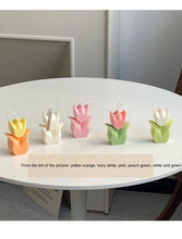 Load image into Gallery viewer, Tulip Candle Aroma Decoration Wedding Souvenir Birthday Gift Decoration Candles Handmade Delicate Tulip Flower Shape Candle Perfect for Birthday Party Wedding Spa Home Decor