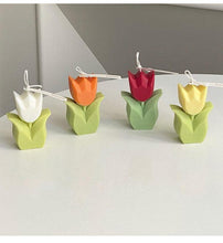 Load image into Gallery viewer, Tulip Candle Aroma Decoration Wedding Souvenir Birthday Gift Decoration Candles Handmade Delicate Tulip Flower Shape Candle Perfect for Birthday Party Wedding Spa Home Decor