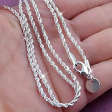 Load image into Gallery viewer, Twist Rope Chain Necklace Women's Jewelry Accessory