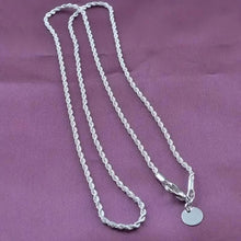 Load image into Gallery viewer, Twist Rope Chain Necklace Women's Jewelry Accessory