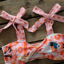 Load image into Gallery viewer, Two-Pieces Women Push-Up Padded Bra Ruffles Bandage Bikini Set Swimsuit Women's Bathing Suits Ruffles Flounce Bikini Sets Low Rise Two Piece Swimsuit Swimwear Bathing Suit Beachwear