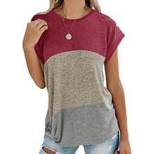 Load image into Gallery viewer, Women's Long Sleeve Tops Side Twist Knotted T Shirts