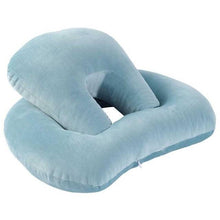 Load image into Gallery viewer, U-Shaped Desk Nap Pillow Neck Supporter Seat Cushion Headrest Travel Airplane Nap Pad with Arm Rest Travel Pillow for Neck and Head Comfort for Airplane Car and Desk Memory Foam Neck Pillow, Travel Pillow for Airplanes Car Camping Office School