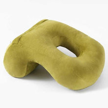 Load image into Gallery viewer, U-Shaped Desk Nap Pillow Neck Supporter Seat Cushion Headrest Travel Airplane Nap Pad with Arm Rest Travel Pillow for Neck and Head Comfort for Airplane Car and Desk Memory Foam Neck Pillow, Travel Pillow for Airplanes Car Camping Office School