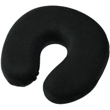 Load image into Gallery viewer, U Shaped Travel Pillow Car Air Flight Inflatable Pillows Neck Support Headrest Cushion Soft Nursing Cushion Black Memory Foam U-Shaped pillow Slow Rebound Neck Pillow Nap Airplane Pillow Travel Cartoon Memory U-Shaped Headrest
