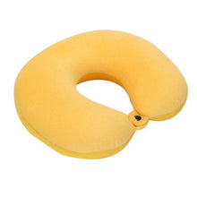 Load image into Gallery viewer, U Shaped Travel Pillow Particles Neck Car Plane Pillows Soft Cushion Home Outdoor Textile Memory Foam U-Shaped Pillow Slow Rebound Neck Pillow Nap Airplane Pillow Sleep With No Neck Pain Super Soft Memory Foam Neck Pillow Easy Washing With Removable Cover