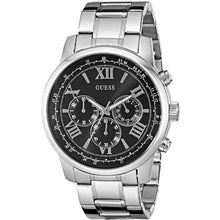 Load image into Gallery viewer, Guess Men's Black Steel