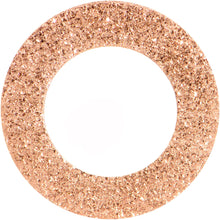 Load image into Gallery viewer, Rose Gold PVD Sandblasted Screw Fit Tunnel Plug Set 5mm to 16mm
