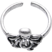 Load image into Gallery viewer, Silver Plated Silly Octopus Toe Ring