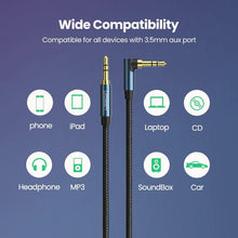 Load image into Gallery viewer, HI-FI 3.5mm Aux Cable Male to Male Audio Jack Cable For Car Headphone Mobile Phone