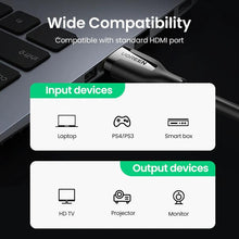 Load image into Gallery viewer, HDMI Cable 4K 2.0 Cable Splitter Switch Box HDMI To HDMI Cable 60Hz Video Audio Cable Ultra High Speed Gold Plated Connectors HDMI 4K For Mobile Phone TV Gaming