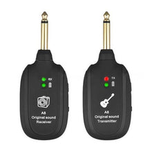 Load image into Gallery viewer, UHF Guitar Wireless System Transmitter Receiver