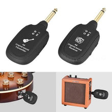 Load image into Gallery viewer, UHF Guitar Wireless System Transmitter Receiver