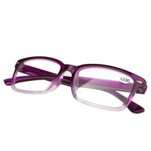 Load image into Gallery viewer, Ultra Light Reading Glasses Presbyopia Eyeglasses Diopter Reading Glasses For Men Metal Quality Classic Frame Computer Readers Reading Glasses with Comfort Spring Hinges for Men and Women 1.0 1.5 2.0 2.5 3.0
