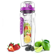 Load image into Gallery viewer, Ultra Portable Fruit Infusing Water Bottle 32oz