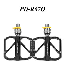 Load image into Gallery viewer, Ultralight Bicycle Pedal DU 3 Bearing Anti-Slip Aluminum Alloy Footboard Quick Release Mountain Road Bike Accessories Mountain Bike Pedals Aluminum Lightweight 3 Bearings Bicycle Pedals For Road Bike