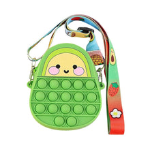 Load image into Gallery viewer, Unicorn Pop-it Bubble Fidget Handbag for Kids