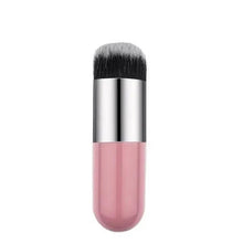Load image into Gallery viewer, Unique Design 1pc Professional Chubby Pier Foundation Brush 5Color Makeup Brush Flat Cream Makeup Brushes Professional Cosmetic Make-up Brush