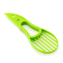 Load image into Gallery viewer, Unique Design 3 In 1 Avocado Slicer Shea Corer Butter Fruit Peeler Cutter Pulp Separator Plastic Knife Kitchen Vegetable Tools Kitchen Gadgets