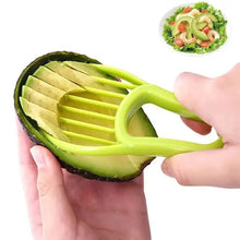 Load image into Gallery viewer, Unique Design 3 In 1 Avocado Slicer Shea Corer Butter Fruit Peeler Cutter Pulp Separator Plastic Knife Kitchen Vegetable Tools Kitchen Gadgets