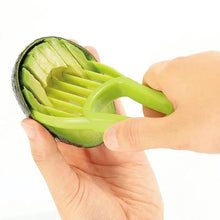 Load image into Gallery viewer, Unique Design 3 In 1 Avocado Slicer Shea Corer Butter Fruit Peeler Cutter Pulp Separator Plastic Knife Kitchen Vegetable Tools Kitchen Gadgets