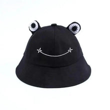 Load image into Gallery viewer, Unique Design Frog Bucket Hat for Women Summer Autumn Plain Female Panama Outdoor Hiking Beach Fishing Cap Sunscreen Woman Sunhat