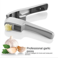 Load image into Gallery viewer, Unique Design Kitchen Household Manual Garlic Press Aluminum Alloy Garlic Maker Garlic Squeeze Garlic Press Kitchen Gadget