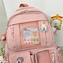 Load image into Gallery viewer, Unique Design Large Capacity With Multi-pocket Backpack For Women And Girls Waterproof College/School/Treval Bags