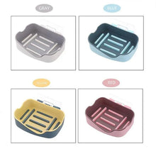 Load image into Gallery viewer, Unique Design Leaf Shape Soap Box Drain Soap Holder Box Bathroom Accessories Toilet Laundry Soap Box Bathroom Supplies Tray Gadgets